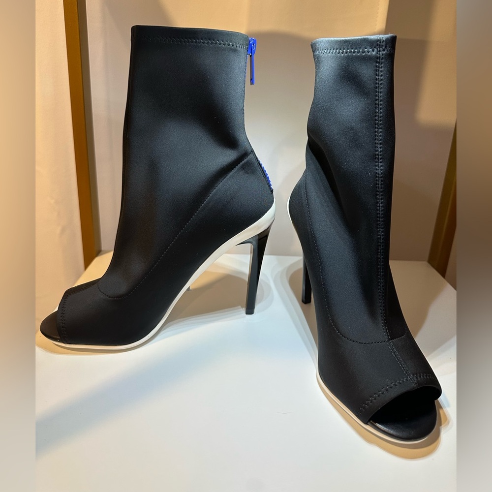 Aldo Black and White Stiletto Heels